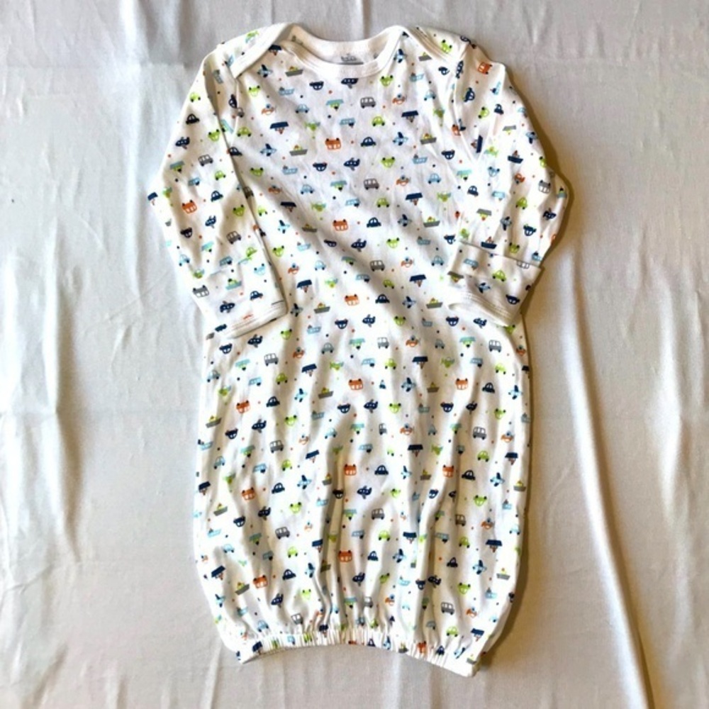 Garanimals Infant Boys Sleeper Gown-Size NB-6 Months